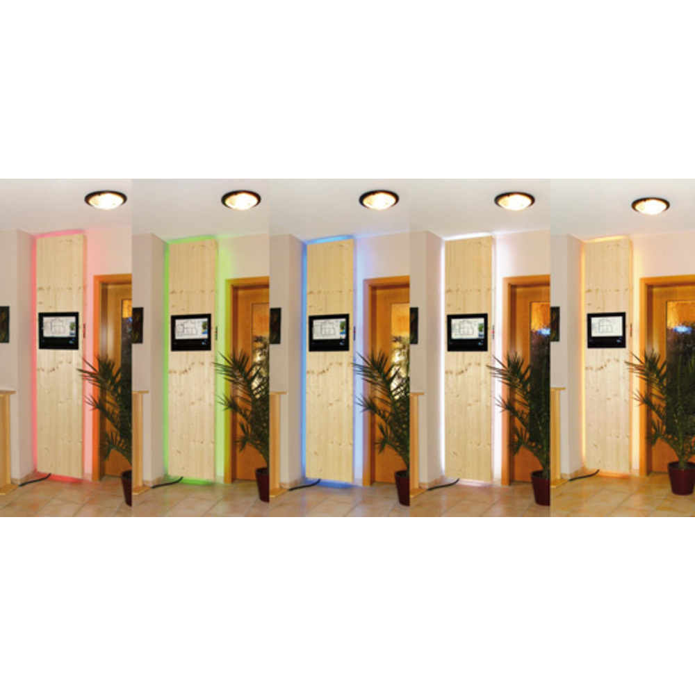 Leserwettbewerb - Ihre Haustechnik-Anwendungen: Rot, Grün, Blau, Flash und Jump - CCU-gesteuerte RGB-LED-Leiste als Haus-Statusanzeige