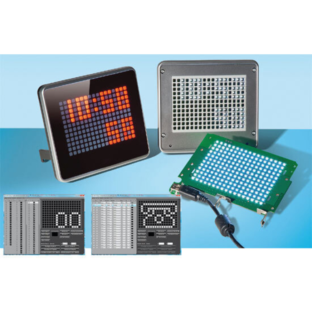 Melden, anzeigen, unterhalten – individuell programmierbares Info-Display ID100 Teil 1/2