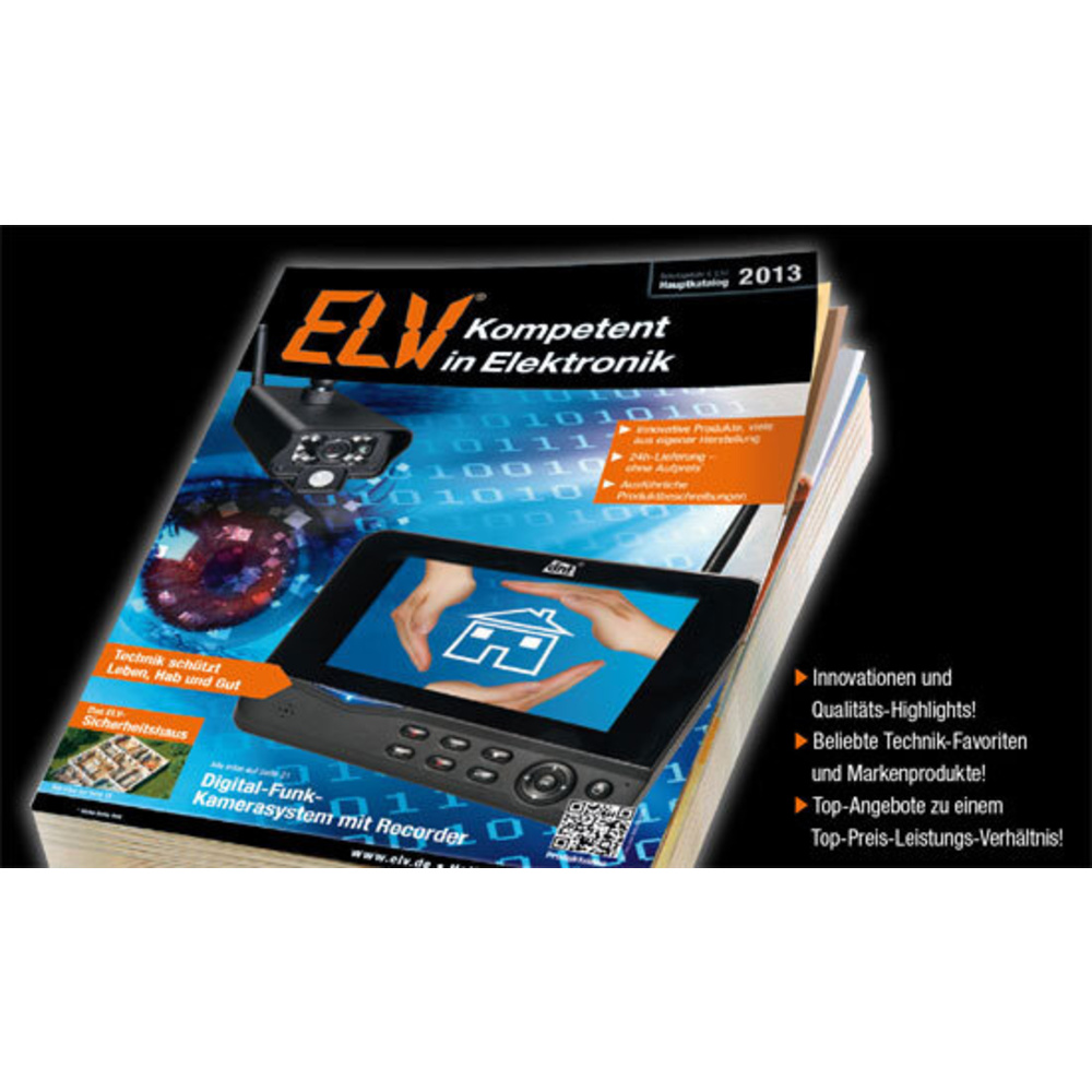 Der dicke Schwarze ist da! Der ELV-Katalog 2013