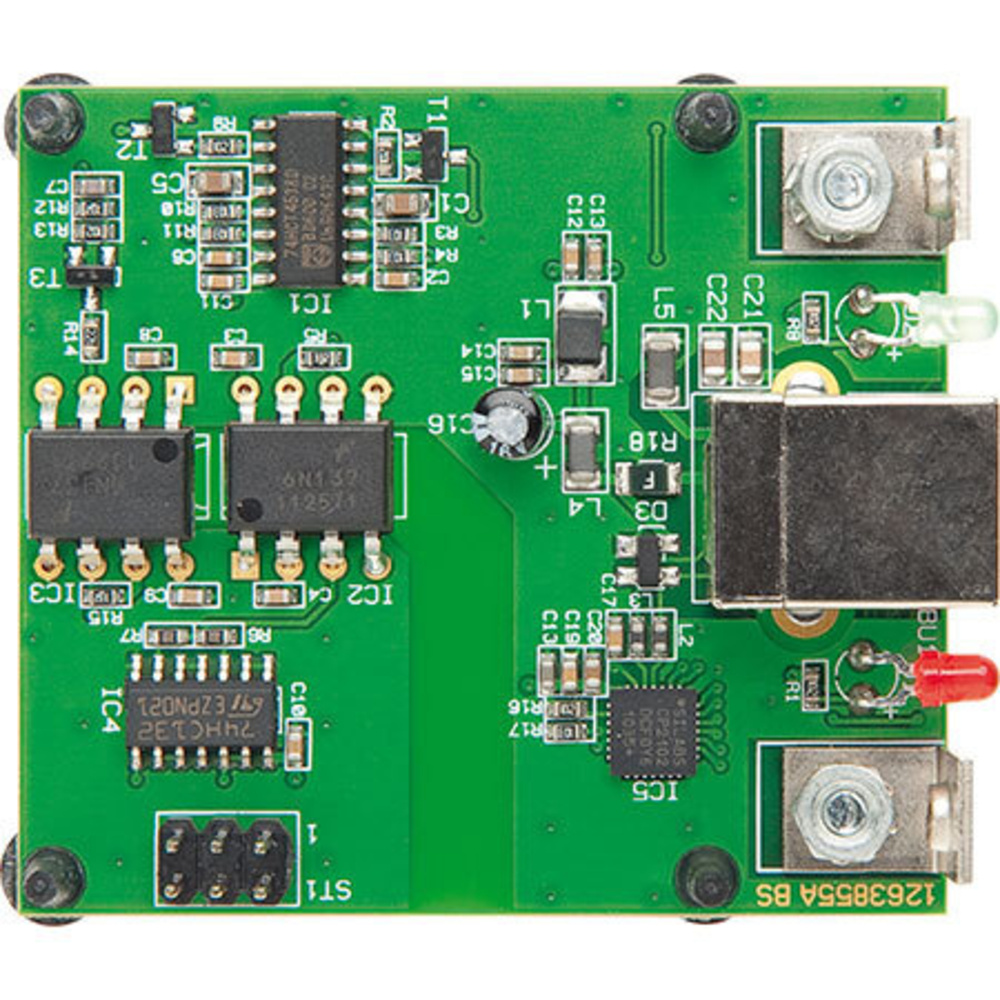 Sauber getrennt – optisch getrenntes USB-Modul UO2102