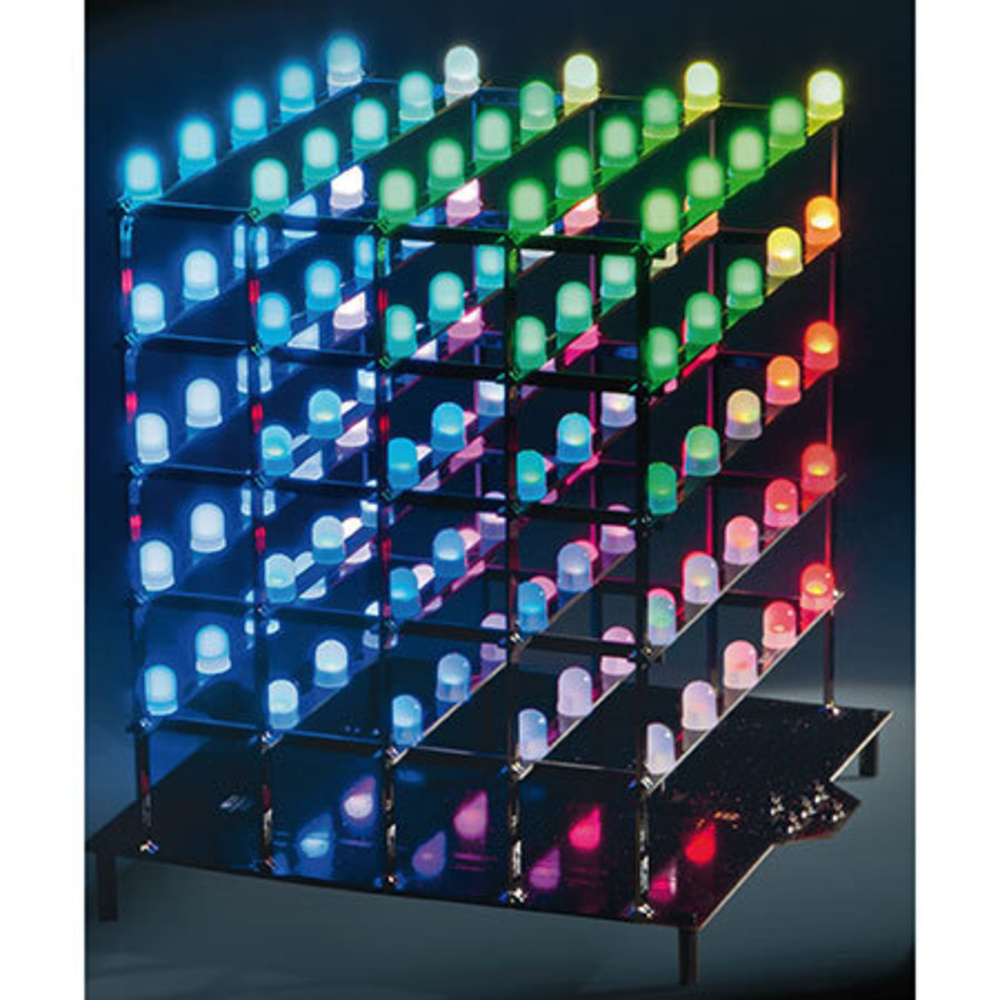 Licht dreidimensional – 5x5x5-RGB-Cube RGBC555 Teil 2/2