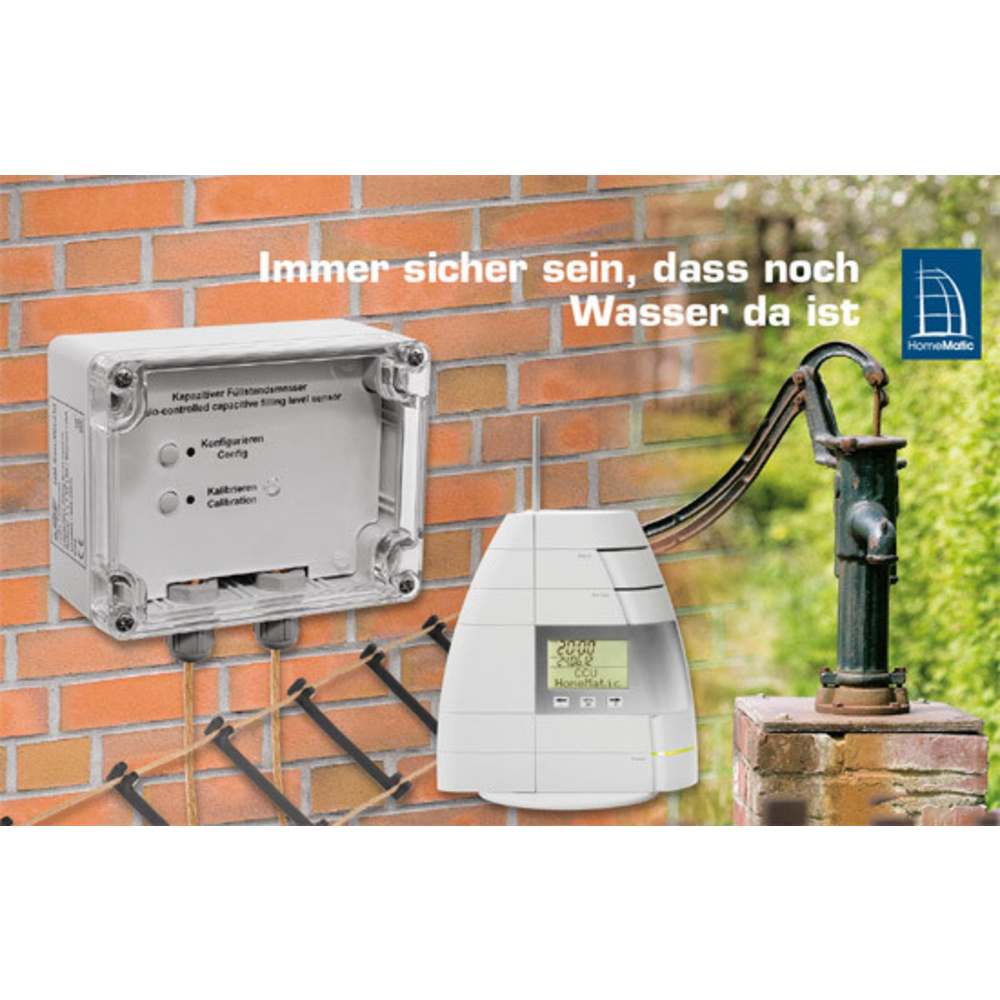 Wasserstandsmelder – Homematic®-Füllstandsmesser