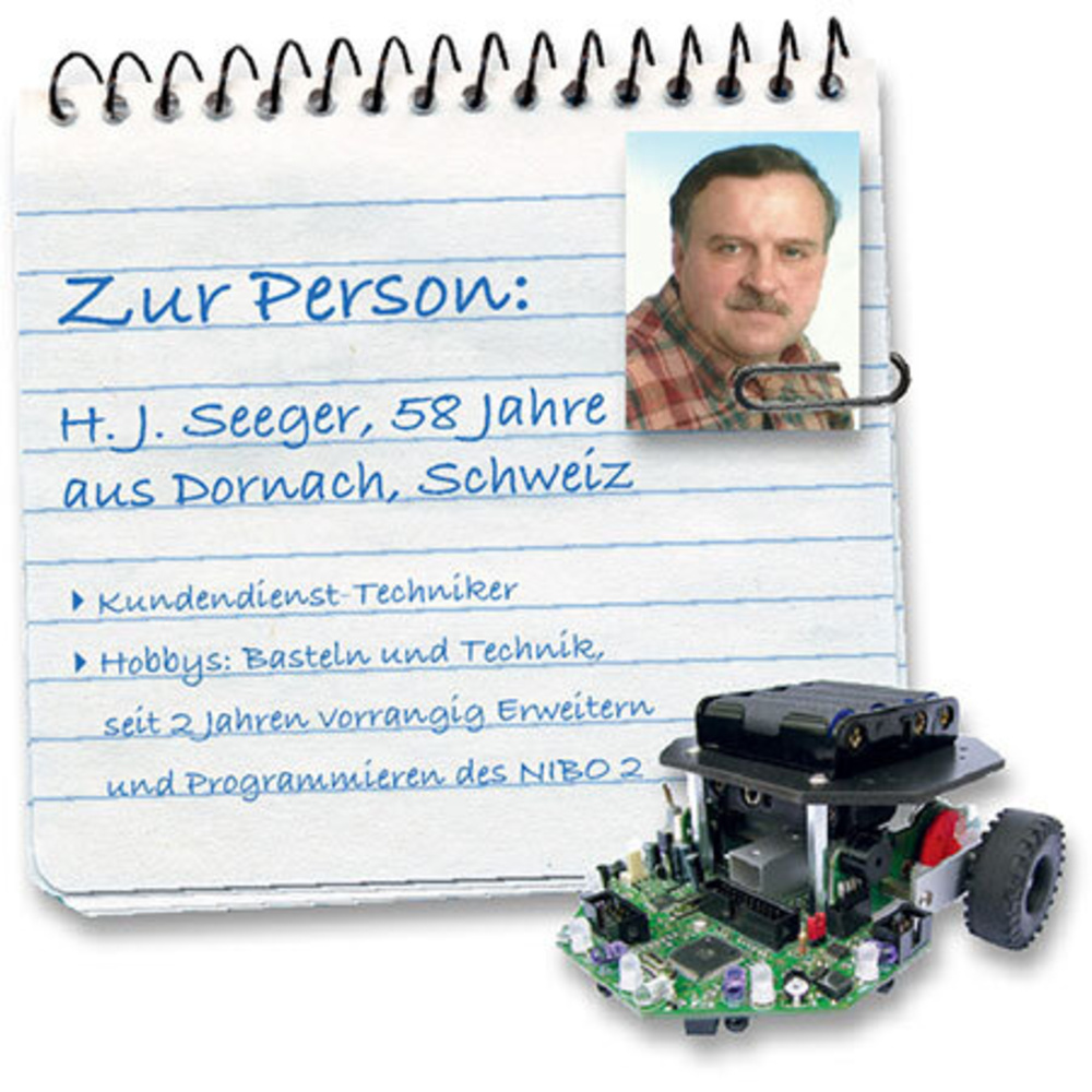 Basteln und Programmieren mit dem NIBO 2 – das Thermosensor-Modul