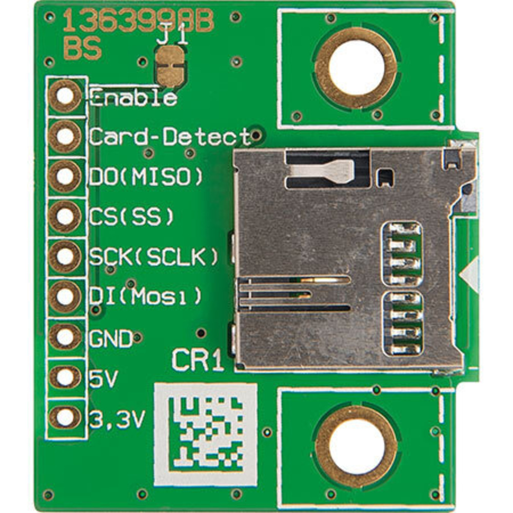 microSD- Karten-Adapter MSDA1 - Universell per SPI einsetzbar