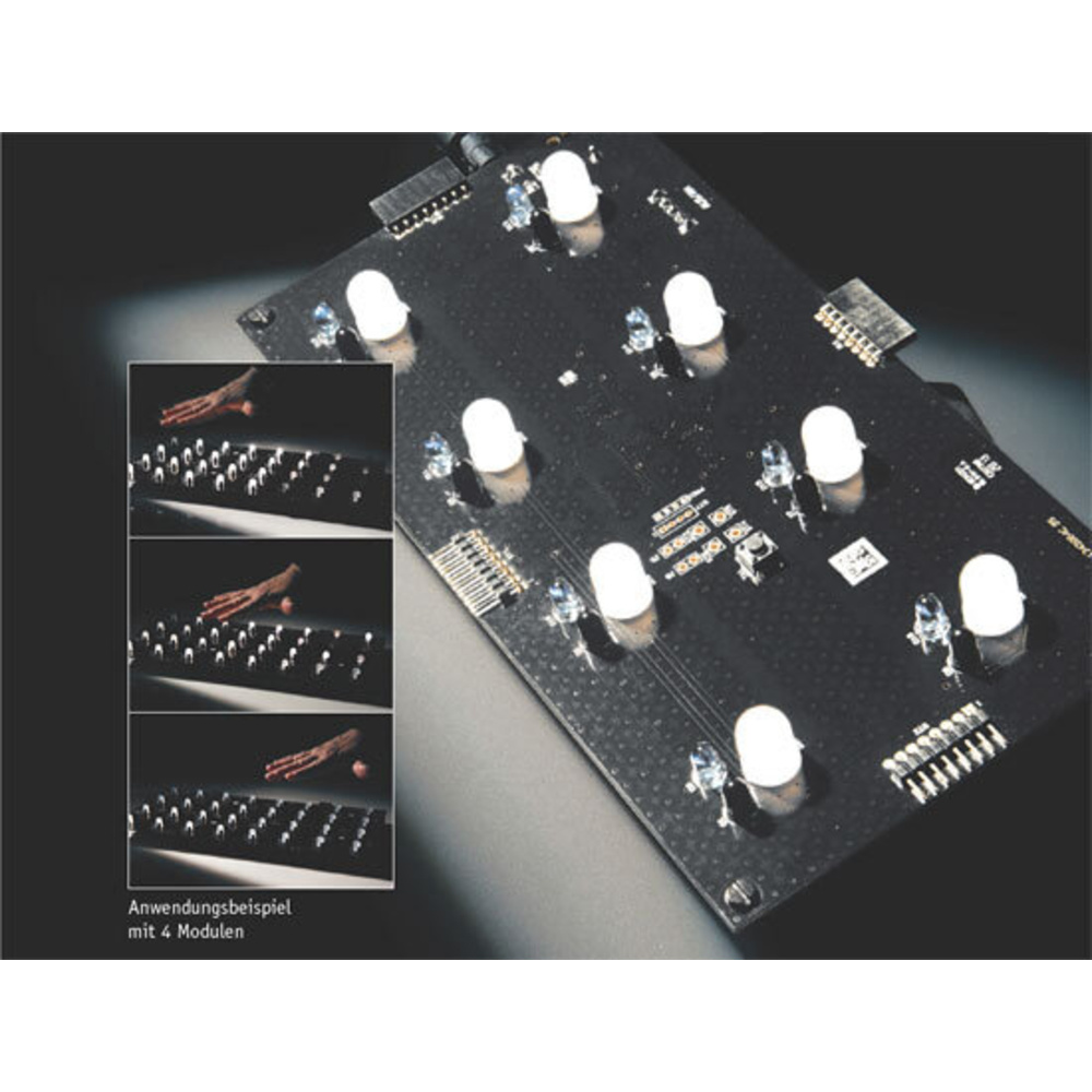 Interaktives LED-Modul ILM1 - Lichteffekt durch Handbewegung Teil 2/2
