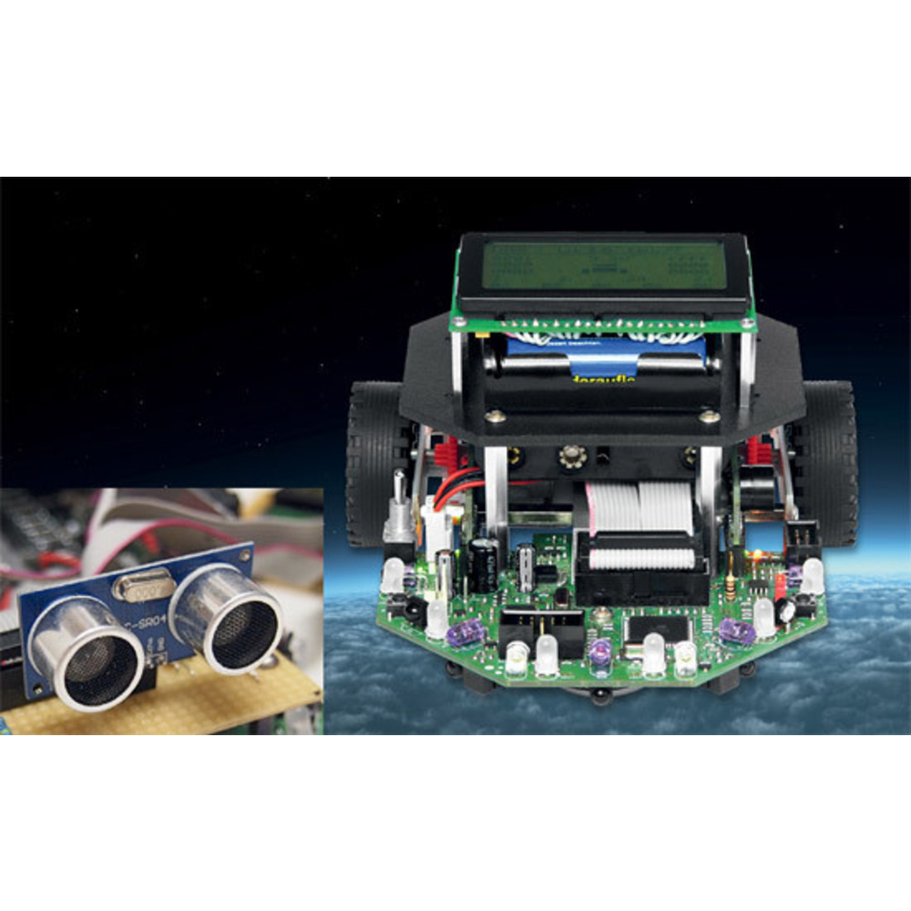 Leserwettbewerb - Basteln und Programmieren mit dem NIBO 2 – das Ultraschall-2-Modul