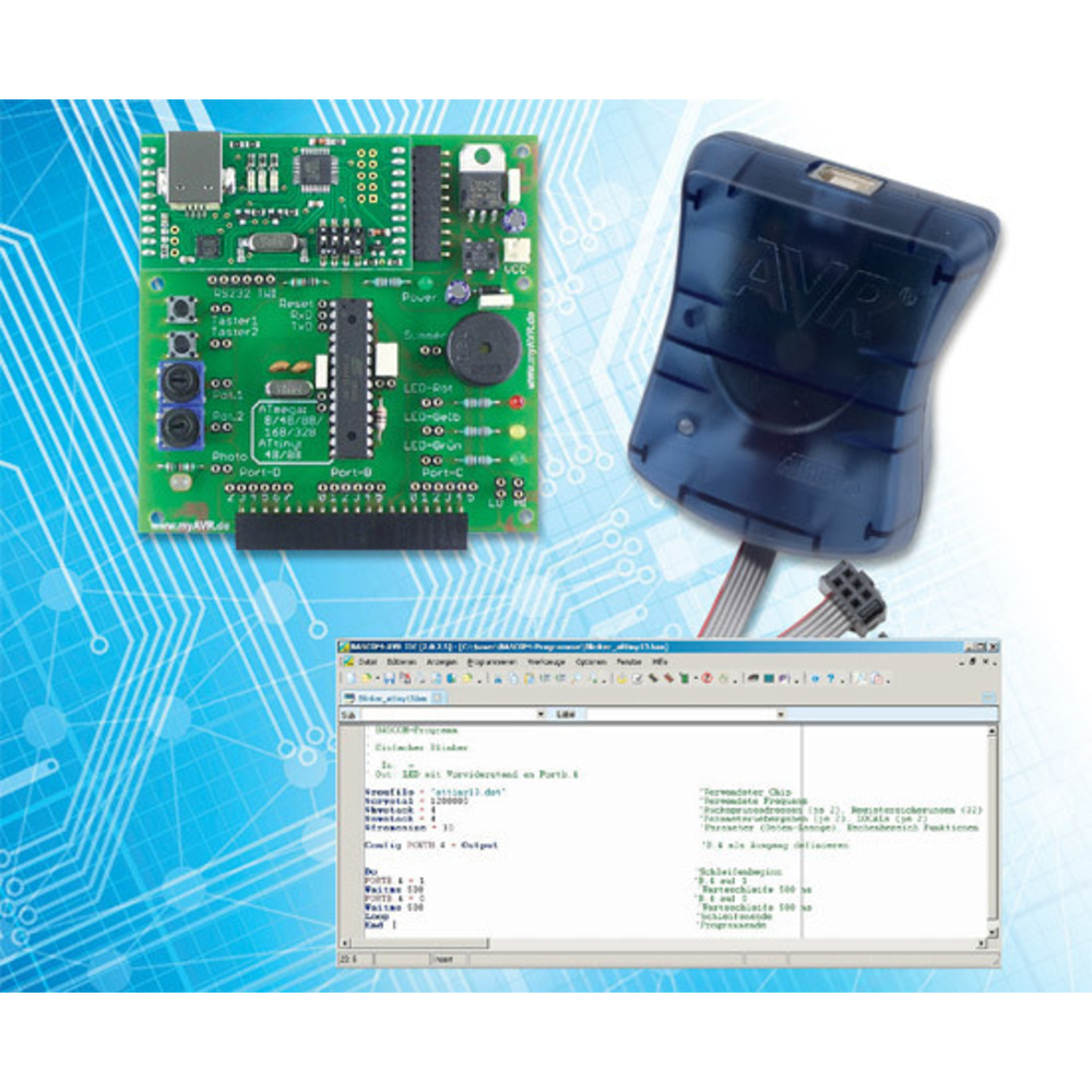 Mikrocontroller-Einstieg mit BASCOM-AVR Teil 11: I2C – Grundlagen und Schreiben