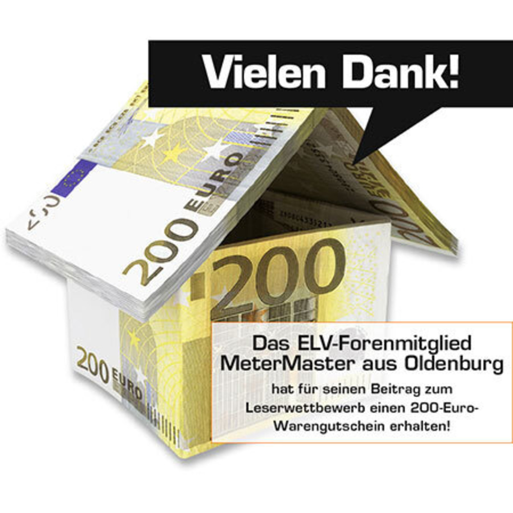 Leserwettbewerb - Mit Homematic® gesteuerte Fußbodenheizung