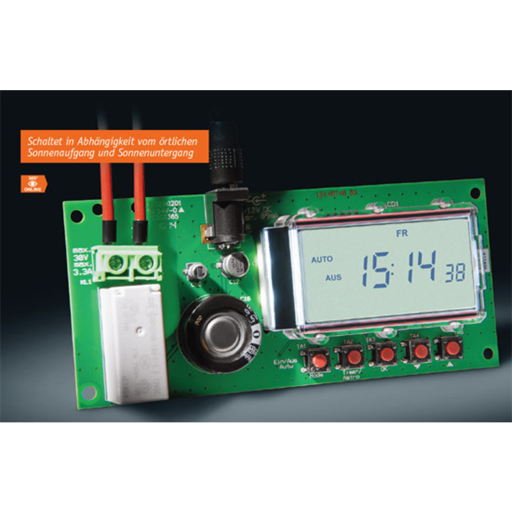 Zeitgenau geschaltet – Wochentimermodul WTMA1 mit Astro-Funktion