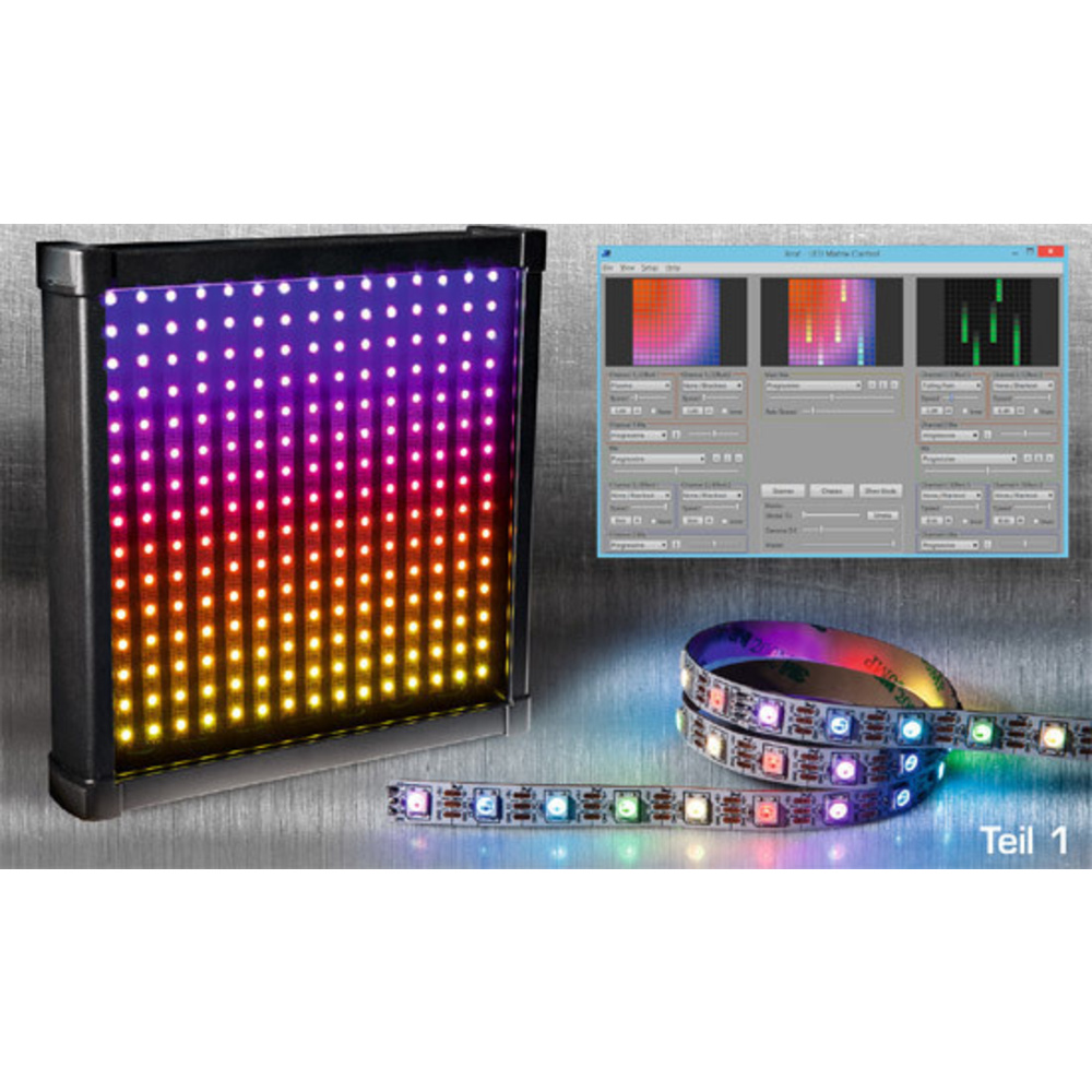 LEDs mit Intelligenz – RGB-LED mit integriertem Controller Teil 1