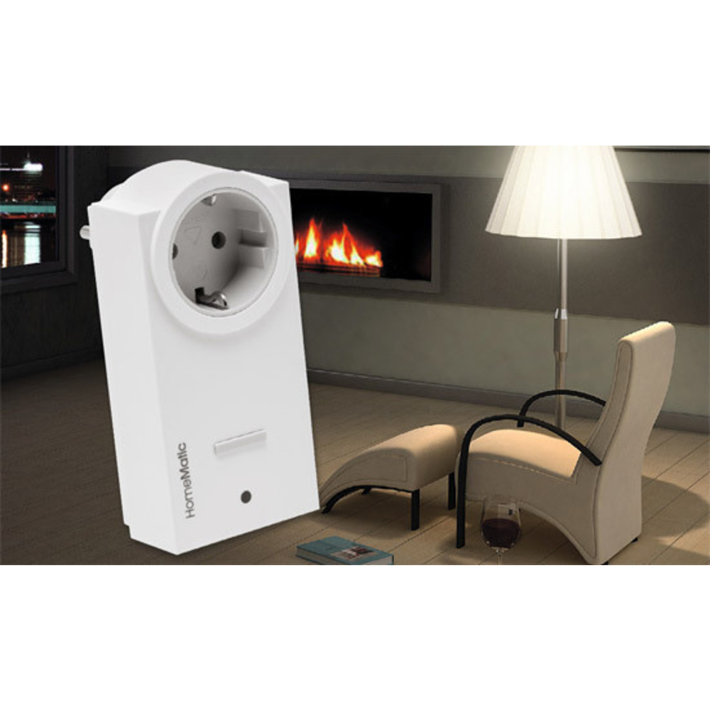 Neue Generation – Homematic®-Zwischenstecker-Schaltsteckdose