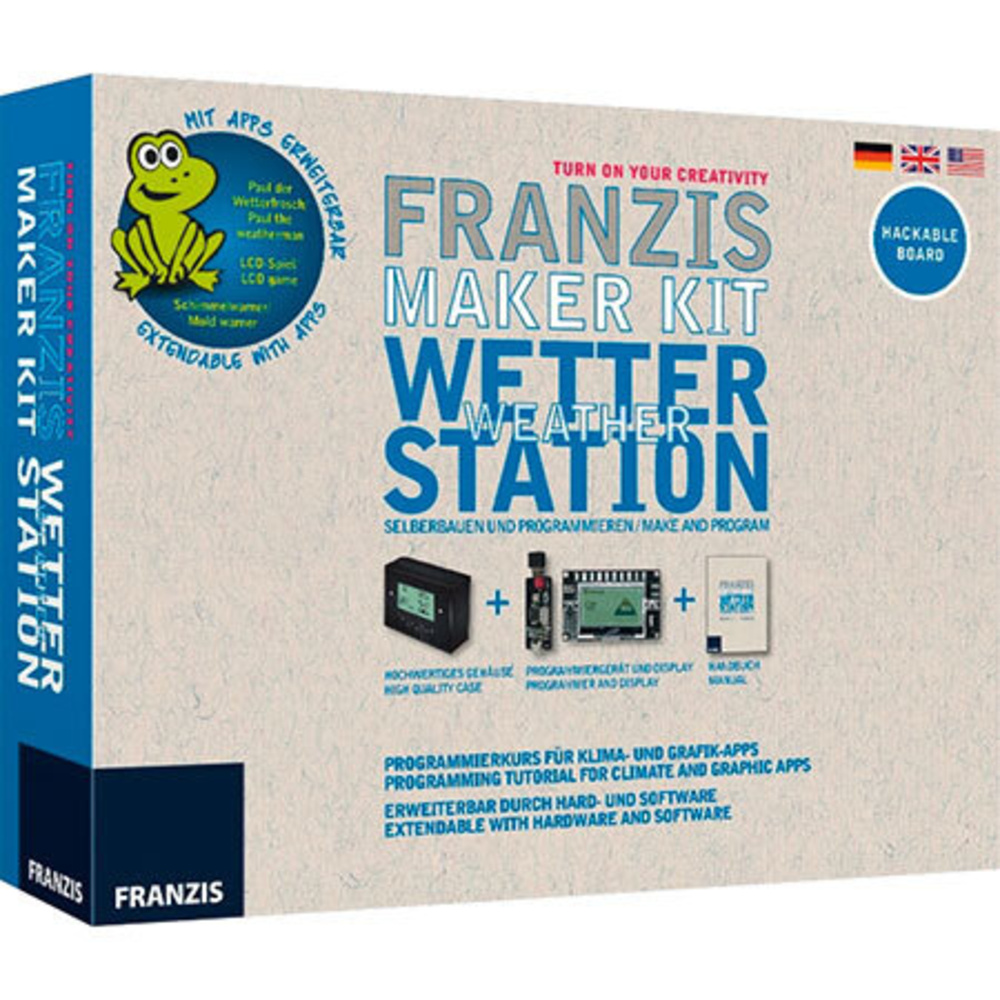 Franzis Maker Kit - Wetterstation selbst gebaut