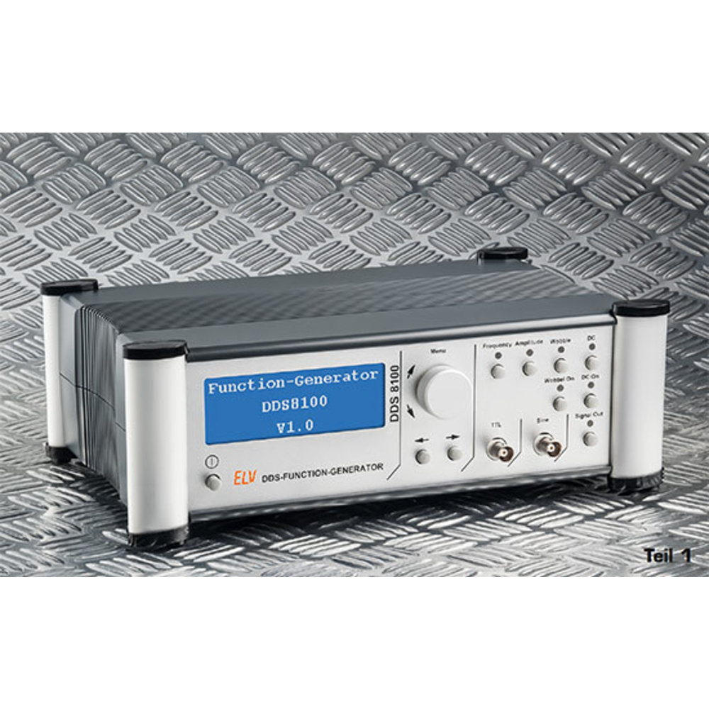 Bis 100 MHz - DDS-Funktionsgenerator DDS 8100 Teil 1