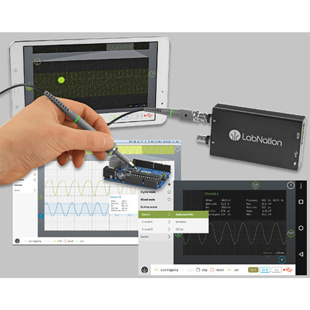 SmartScope - Oszilloskop, Logikanalysator und Signalgenerator