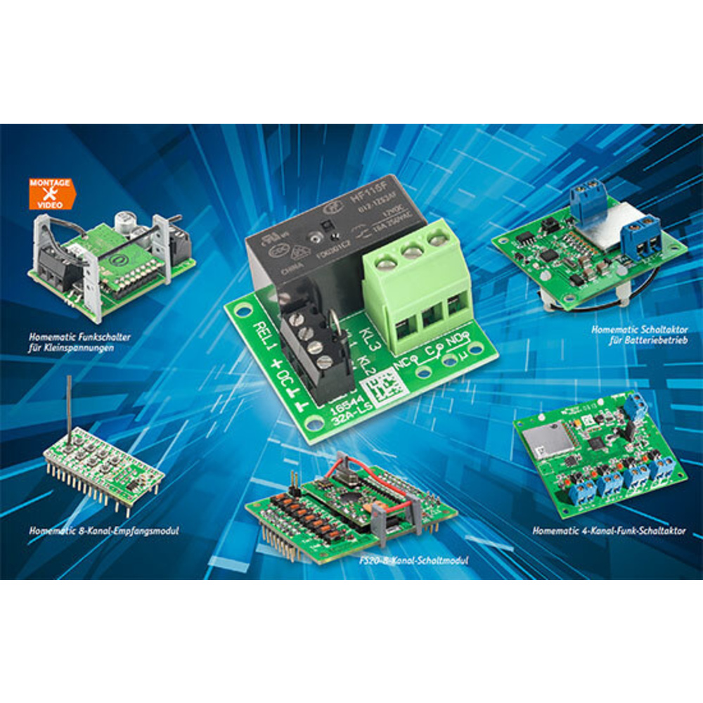 Klein und stark - Relais-Schaltmodul RSM1