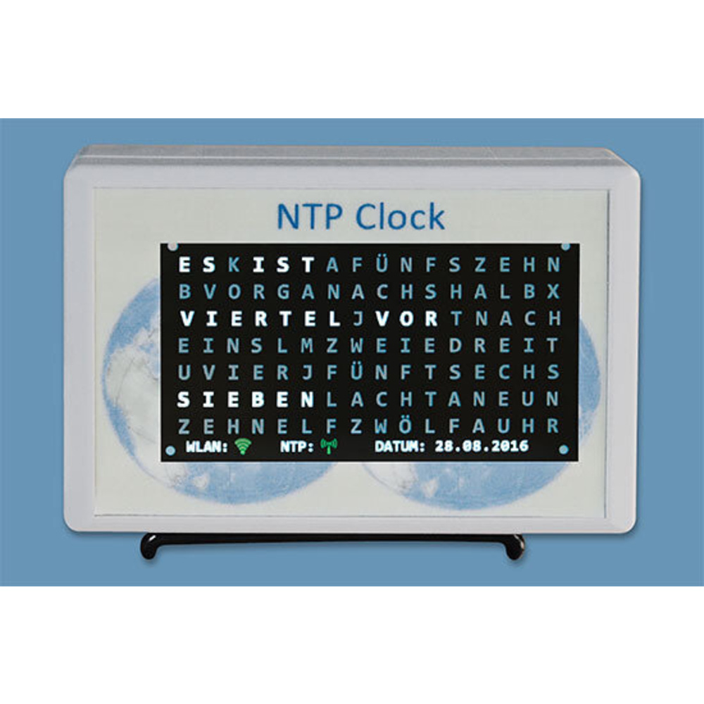 Pretzelboard trifft Nextion-Display - NTP-Multifunktionsdisplay-Uhr