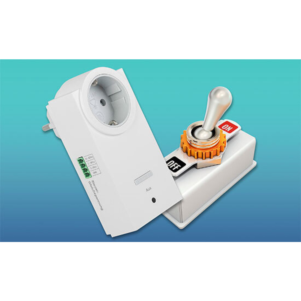 230-V-Schaltinterface SI230-3 - 230-V-Verbraucher mithilfe einer ungefährlichen Gleichspannung schalten