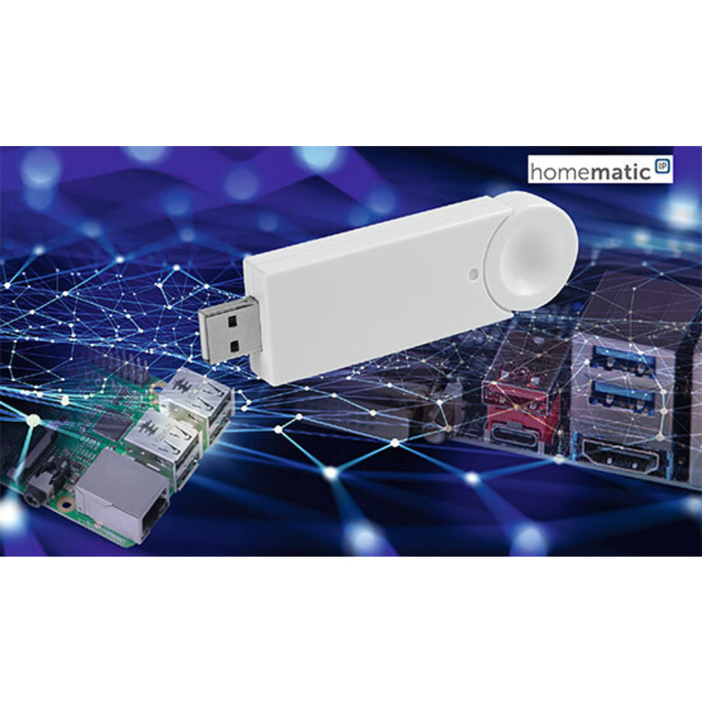 Homematic IP noch vielseitiger steuerbar - Homematic IP RFUSB Stick für alternative Steuerungsplattformen