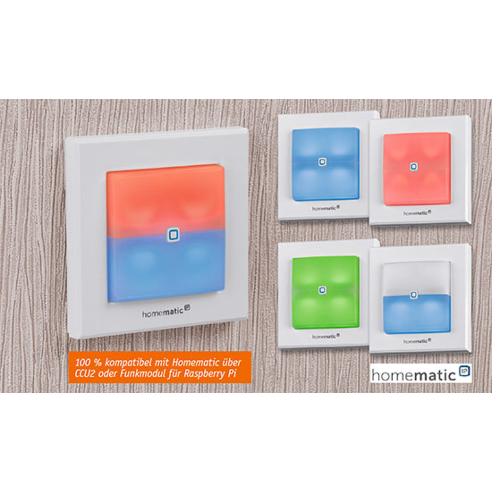 Homematic IP Schaltaktor für Markenschalter mit Signalleuchte Teil 1