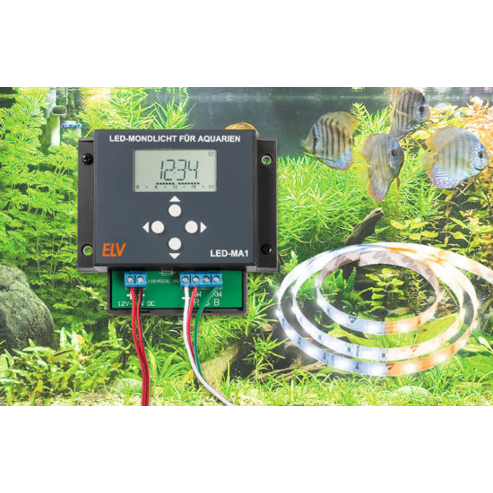 Tagesverlauf nachgebildet - LED-Aquarium-Beleuchtung LED-MA1