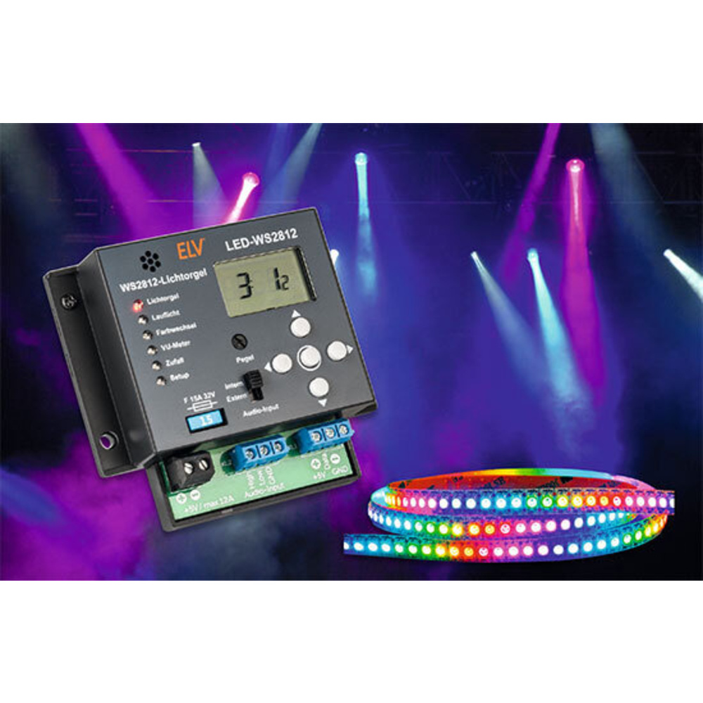 Lichteffekt-Klassiker und mehr - LED-Multieffekt-Lichtorgel WS2812