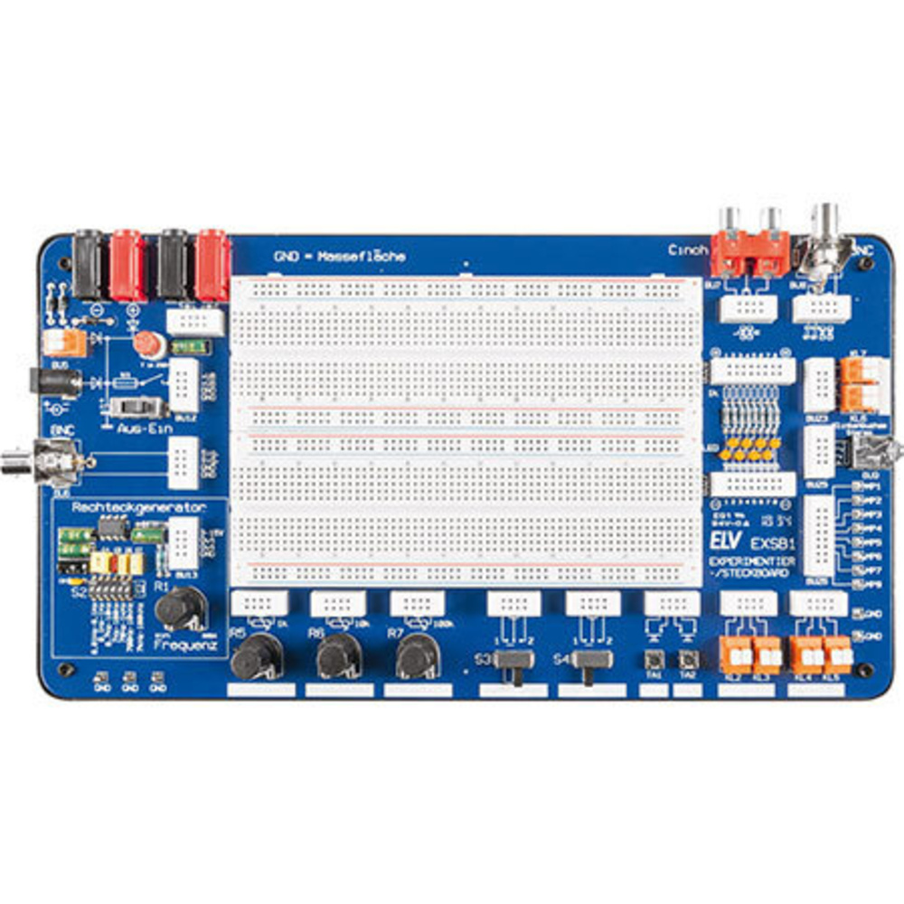 Sicher und schnell aufgebaut - Experimentier-/Steckboard EXSB1