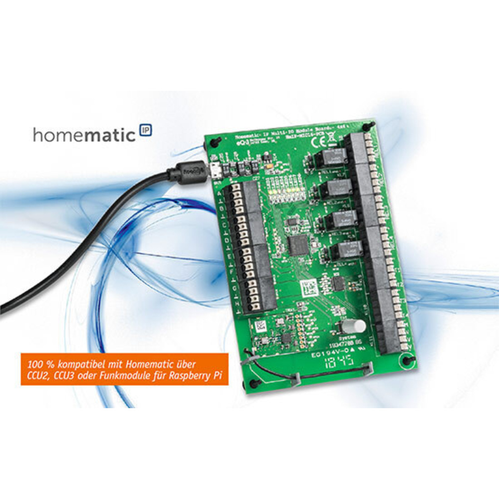 Allrad im Smart Home - Homematic IP Multi-IO-Modulpatine - 4 x 4