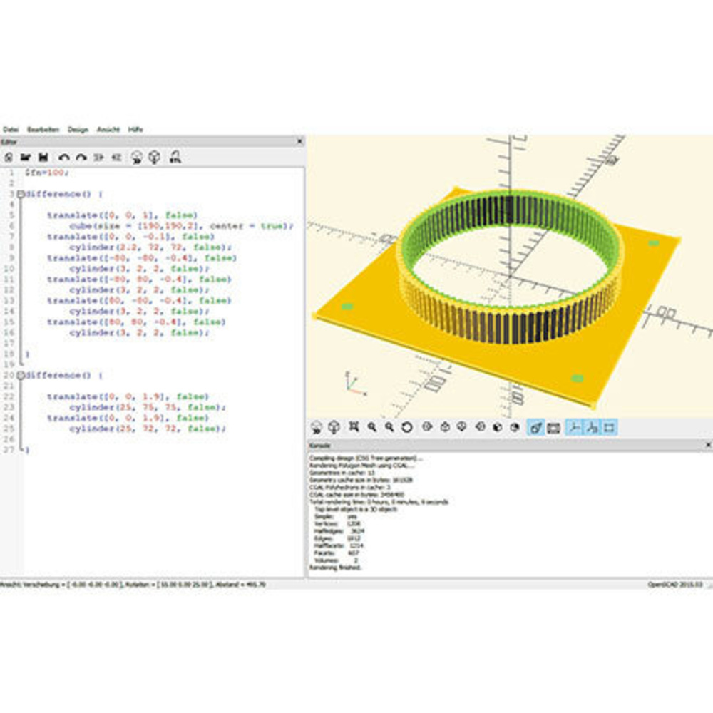 Von der Idee zum Objekt - Einstieg in das Computer-Aided Design (CAD) Teil 1