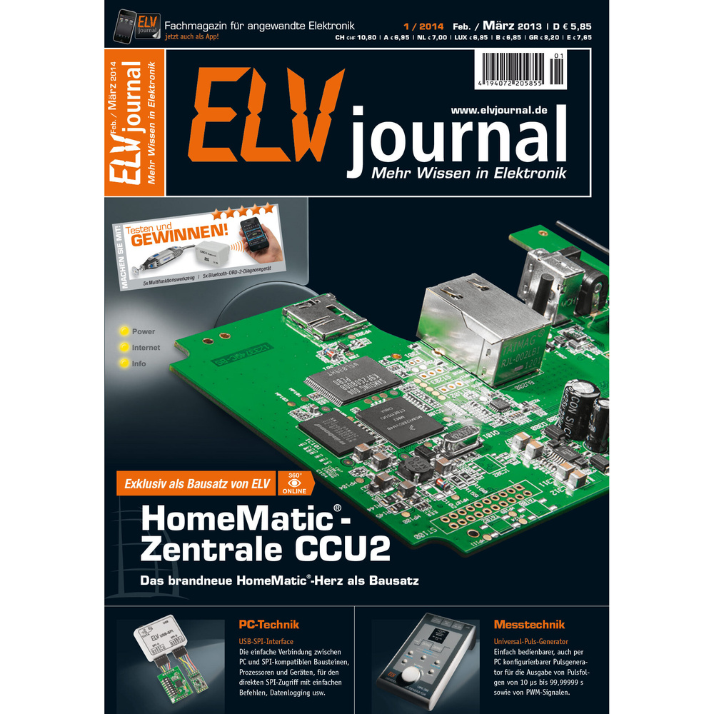 ELVjournal Ausgabe 1/2014 Digital (PDF)