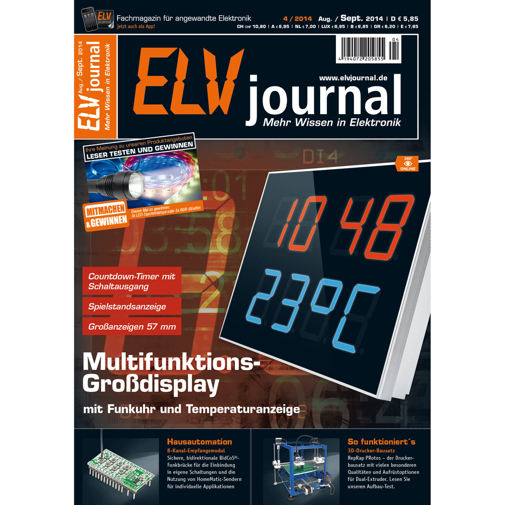 ELVjournal Ausgabe 4/2014 Digital (PDF)