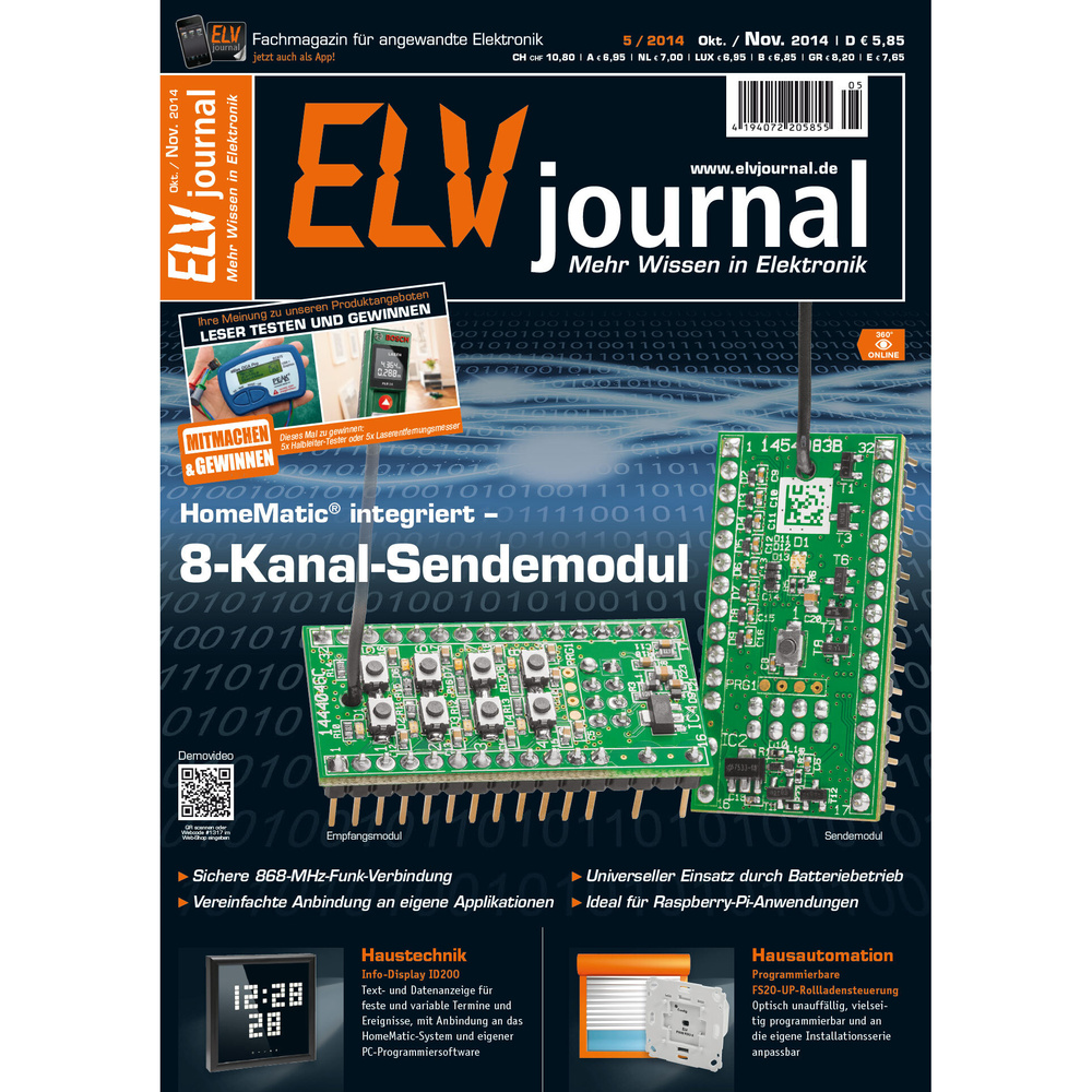 ELVjournal Ausgabe 5/2014 Digital (PDF)