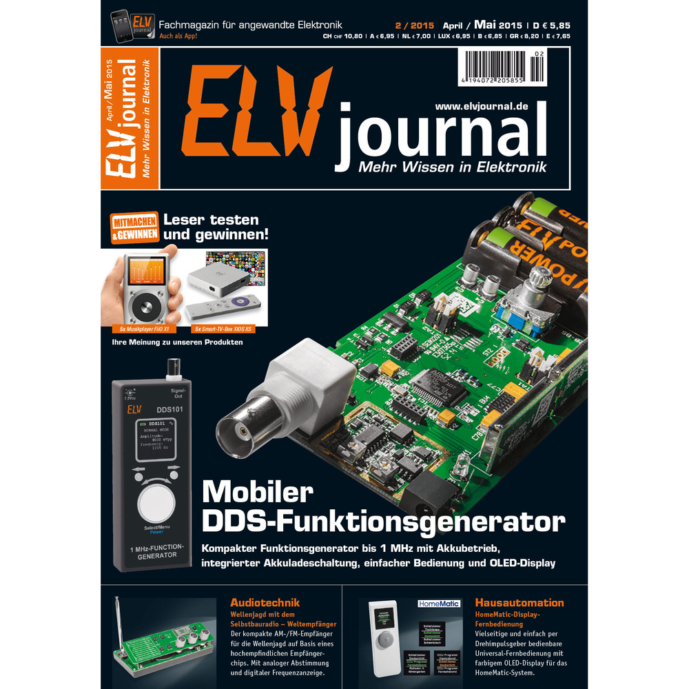ELVjournal Ausgabe 2/2015 Digital (PDF)