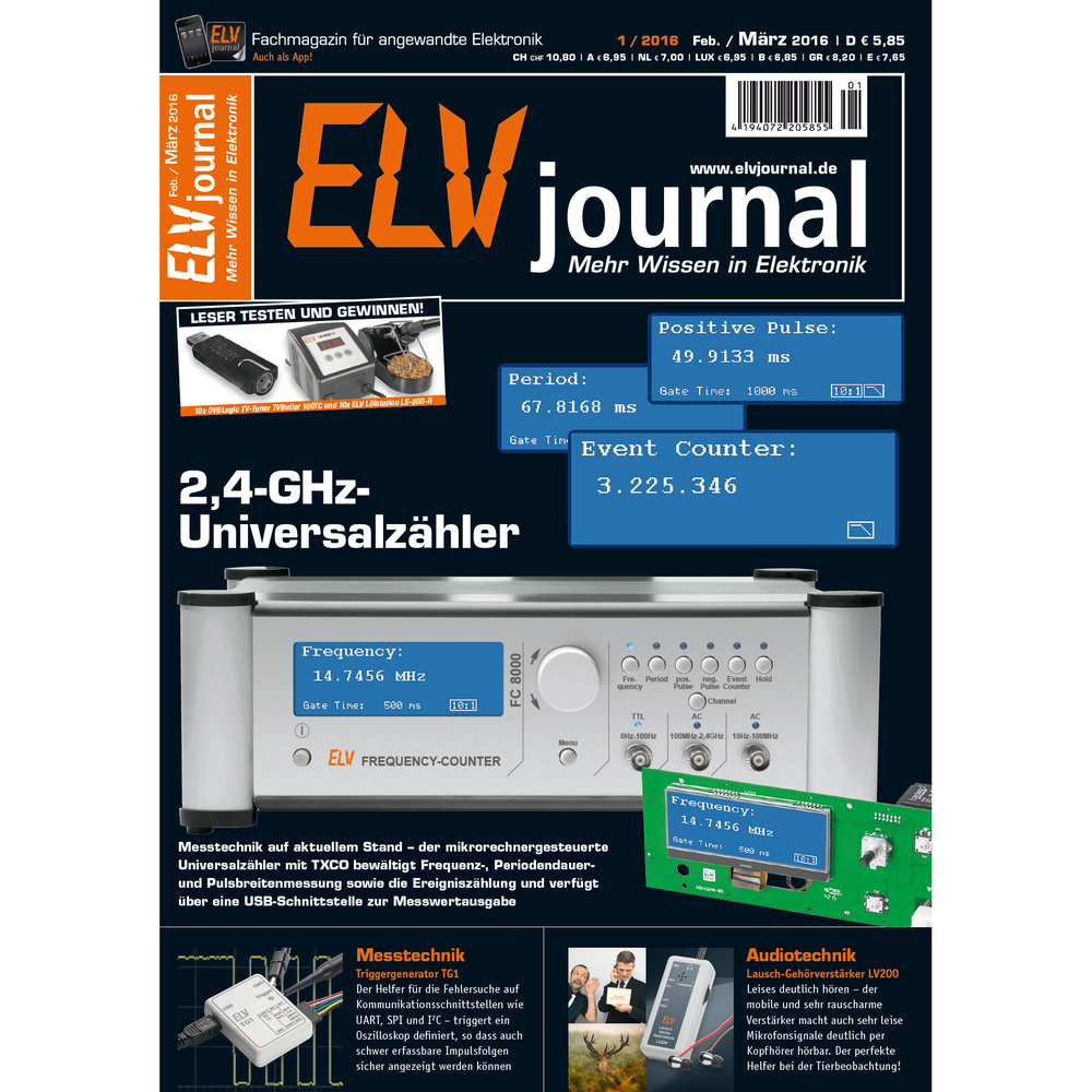 ELVjournal Ausgabe 1/2016 Digital (PDF)