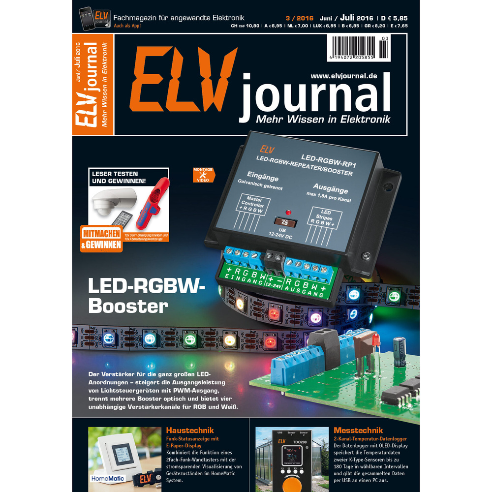 ELVjournal Ausgabe 3/2016 Digital (PDF)