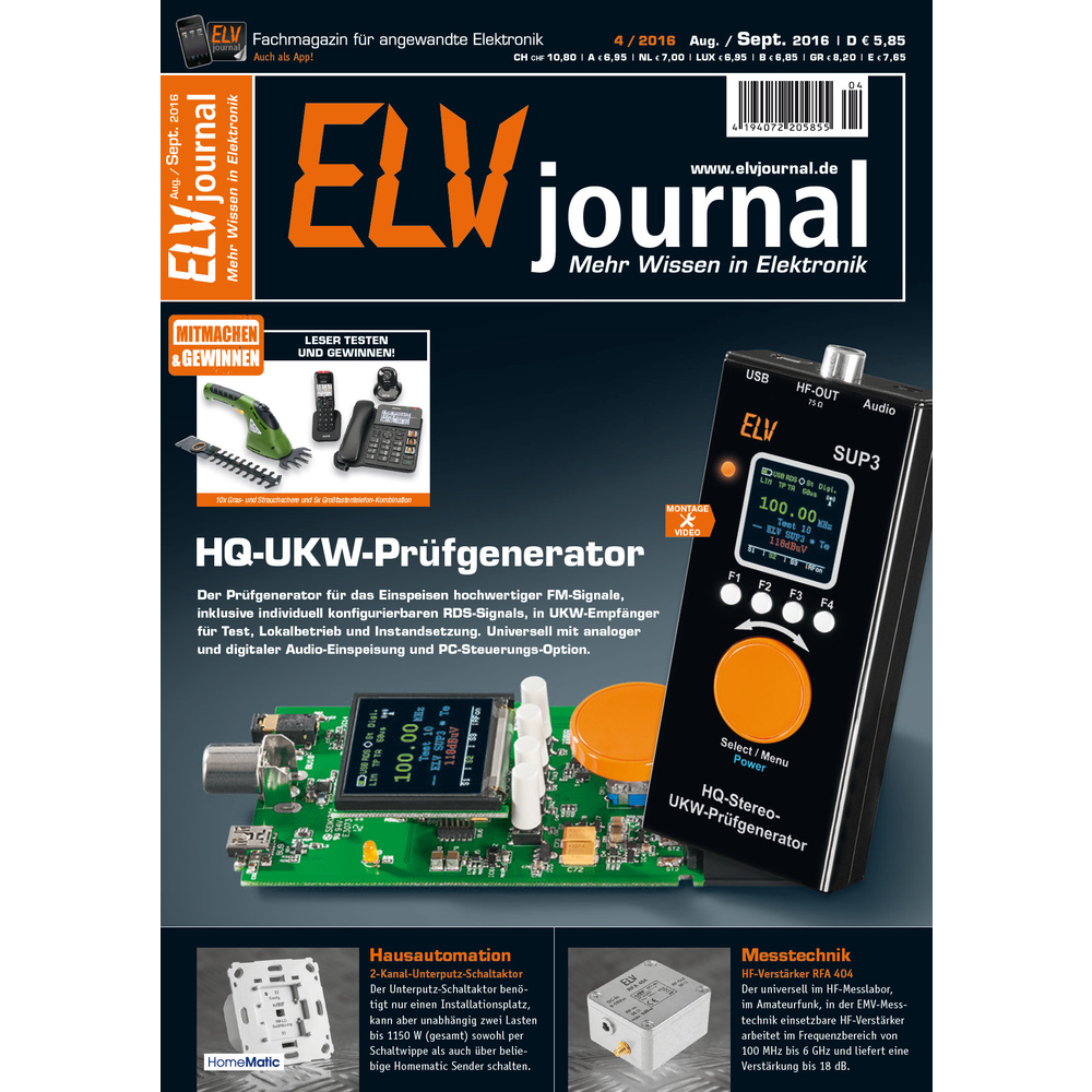 ELVjournal Ausgabe 4/2016 Digital (PDF)