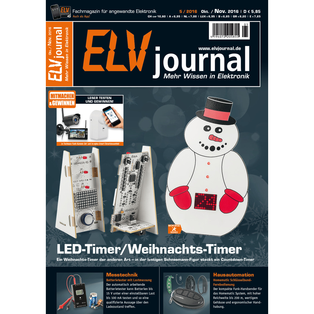 ELVjournal Ausgabe 5/2016 Digital (PDF)