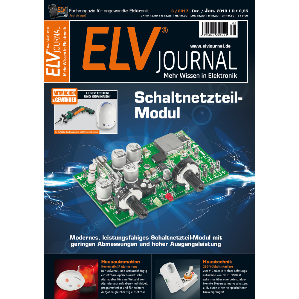 ELVjournal Ausgabe 6/2017 Digital (PDF)