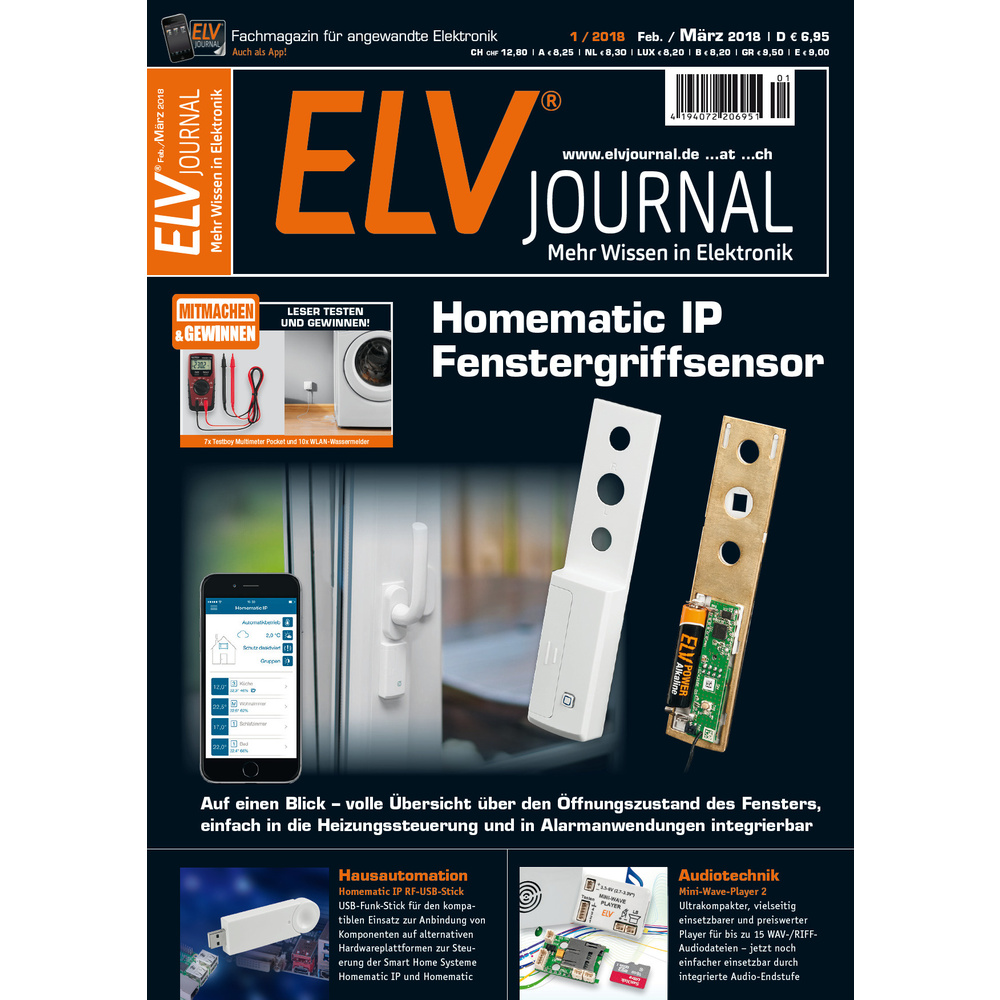 ELVjournal Ausgabe 1/2018 Digital (PDF)