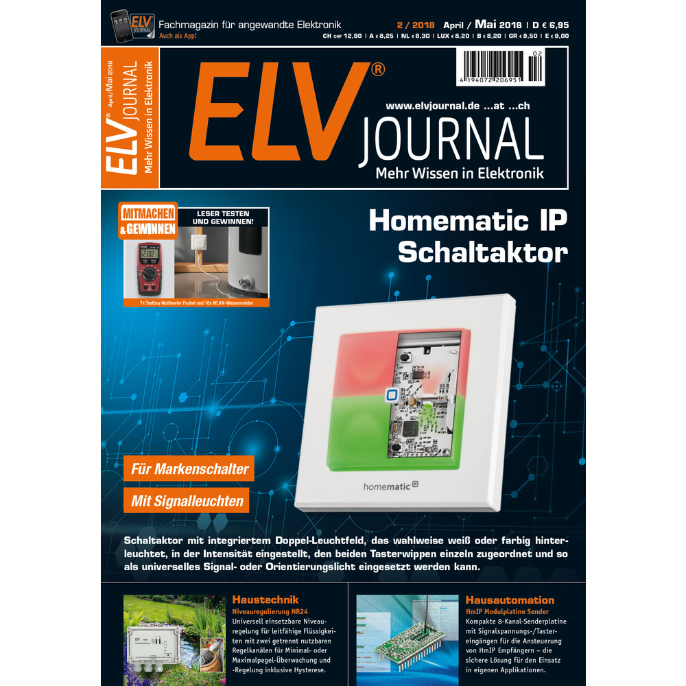 ELVjournal Ausgabe 2/2018 Digital (PDF)