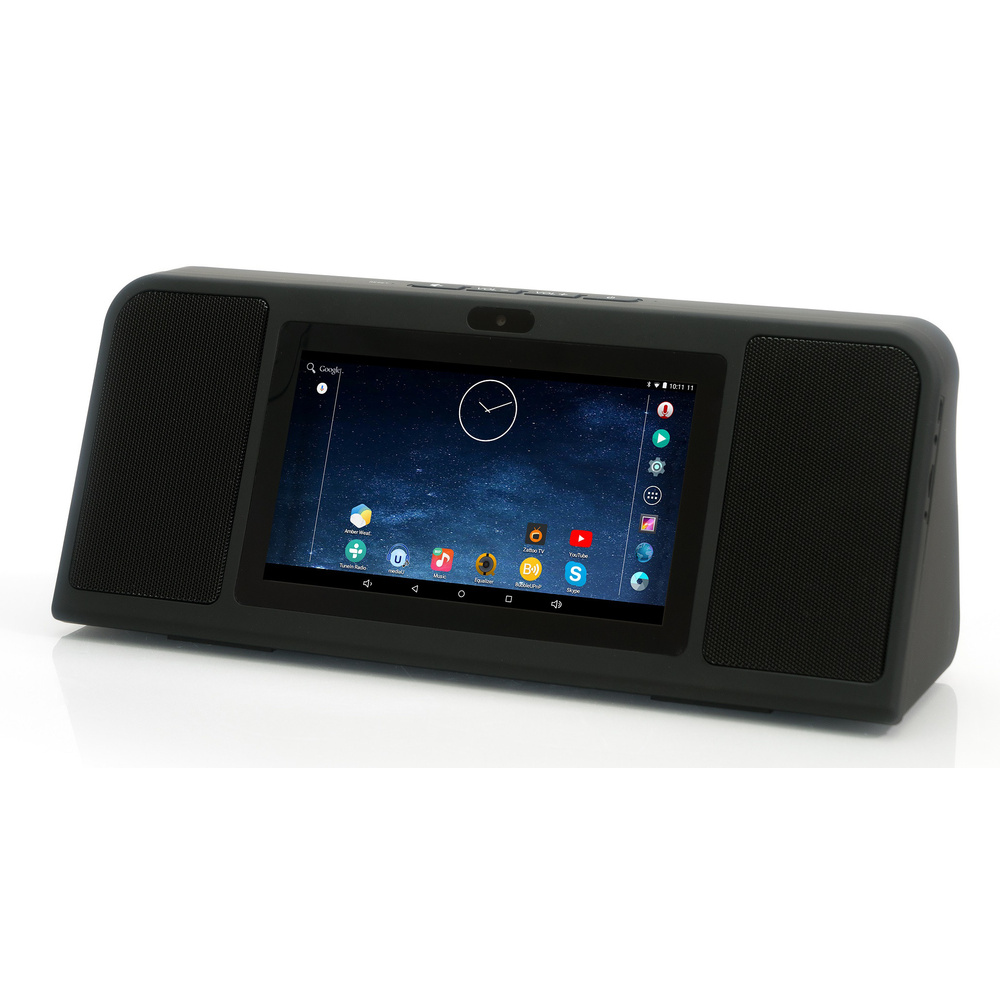 Xoro Multimedia-Center / Internetradio HMT 362, MultiTouch-Display, 10-W-RMS, DLNA, Akku (4000 mAh)