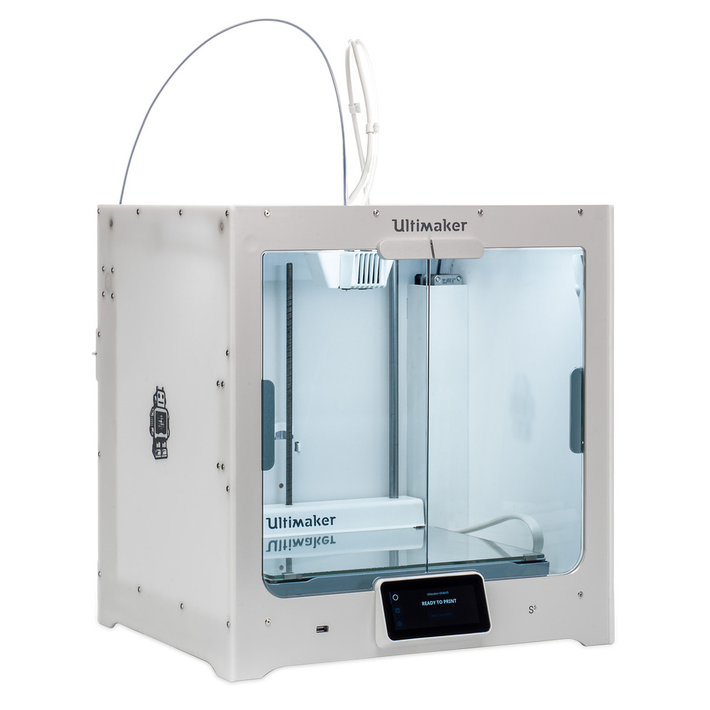 Ultimaker S5 3D-Drucker, Dual-Extruder, WiFi, App-Steuerung, mit 11,9 cm (4,7") Touchscreen