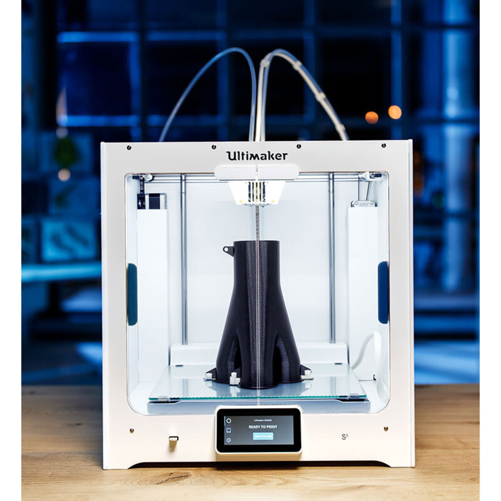 Ultimaker S5 3D-Drucker, Dual-Extruder, WiFi, App-Steuerung, mit 11,9 cm (4,7") Touchscreen