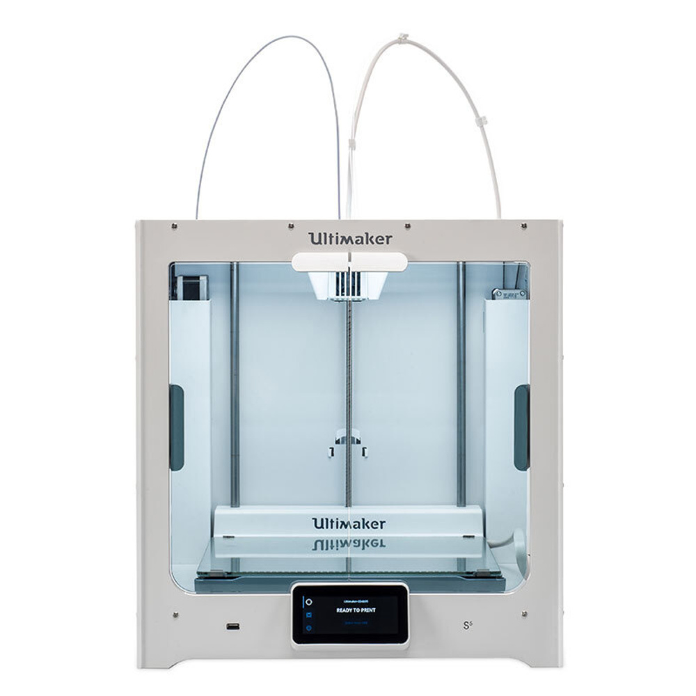Ultimaker S5 3D-Drucker, Dual-Extruder, WiFi, App-Steuerung, mit 11,9 cm (4,7") Touchscreen