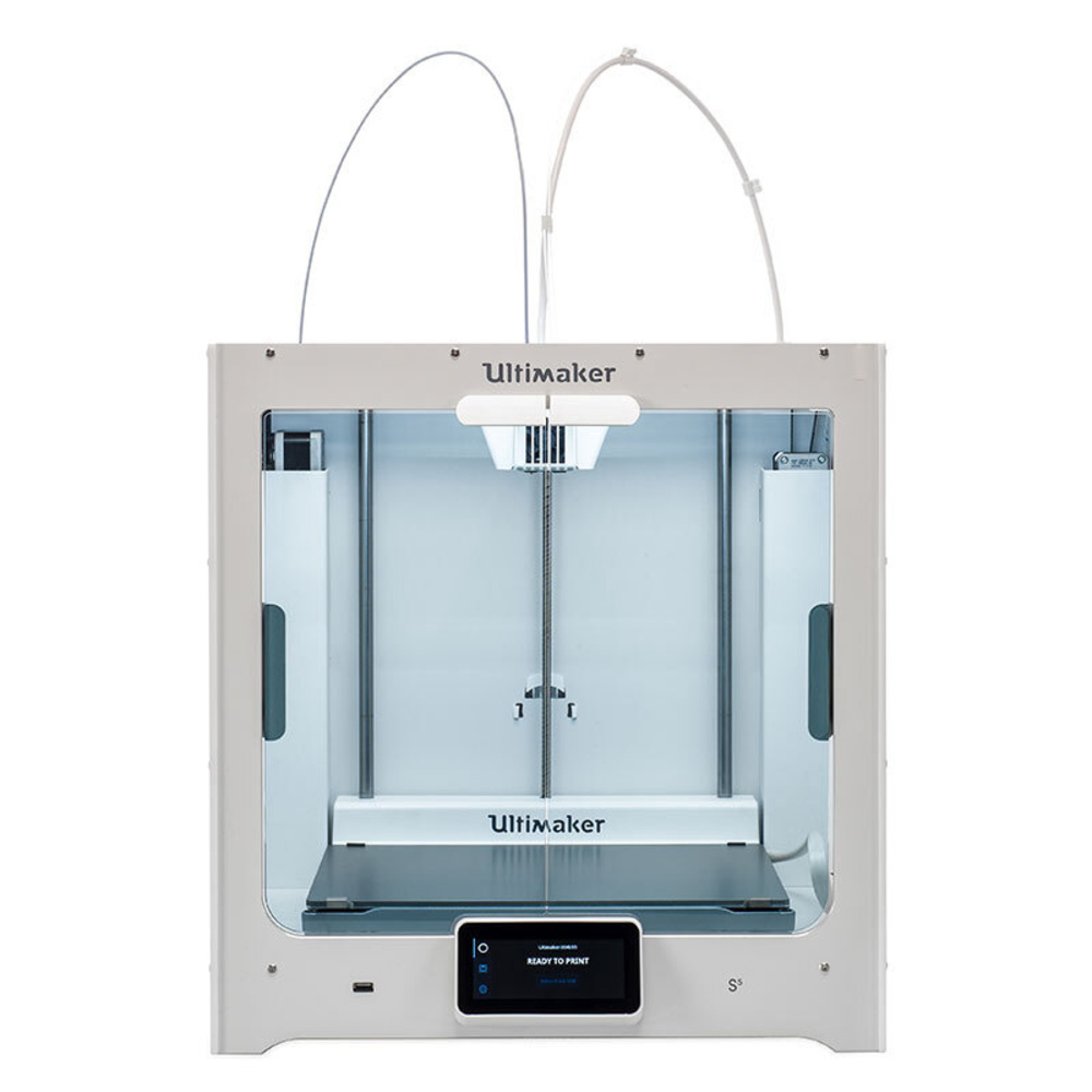 Ultimaker S5 3D-Drucker, Dual-Extruder, WiFi, App-Steuerung, mit 11,9 cm (4,7") Touchscreen