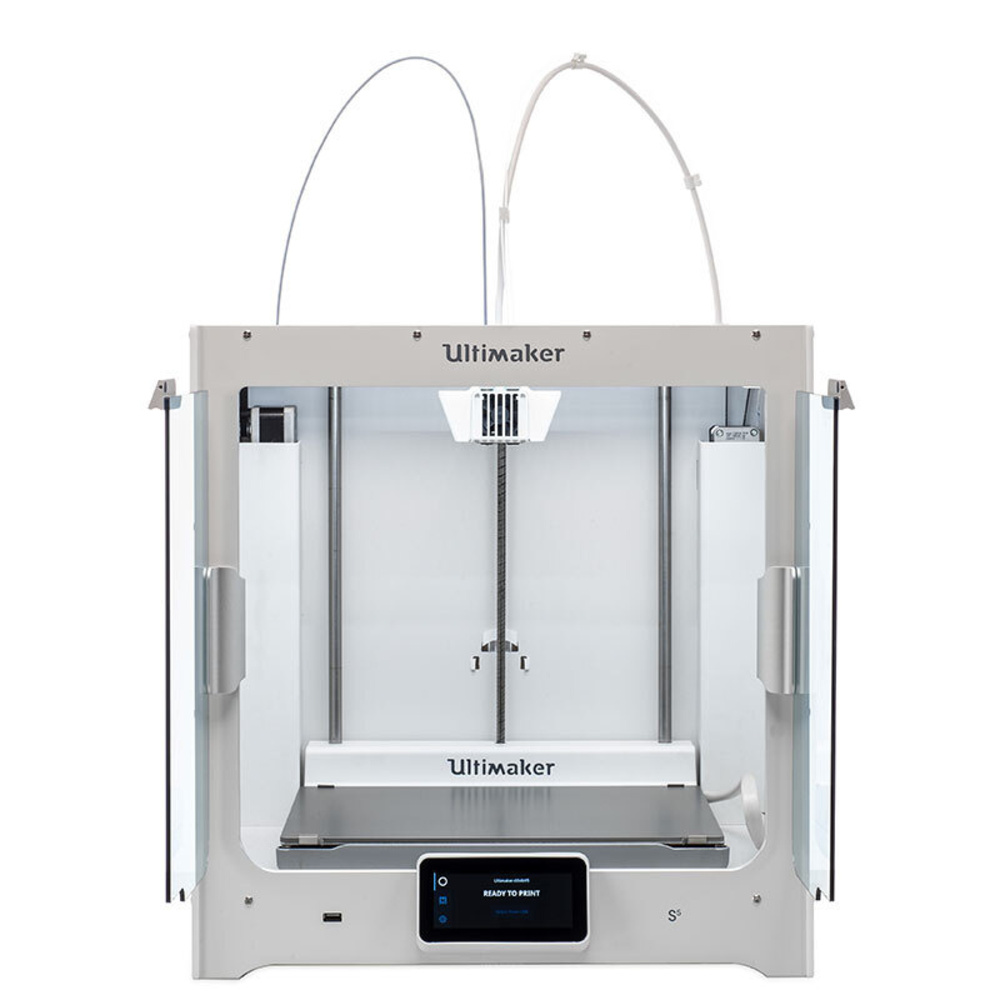 Ultimaker S5 3D-Drucker, Dual-Extruder, WiFi, App-Steuerung, mit 11,9 cm (4,7") Touchscreen