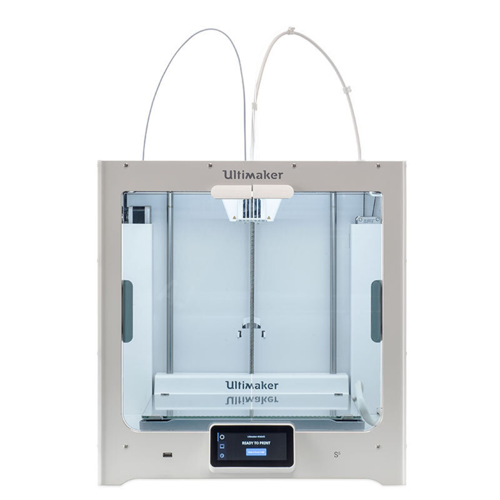 Ultimaker S5 3D-Drucker, Dual-Extruder, WiFi, App-Steuerung, mit 11,9 cm (4,7") Touchscreen