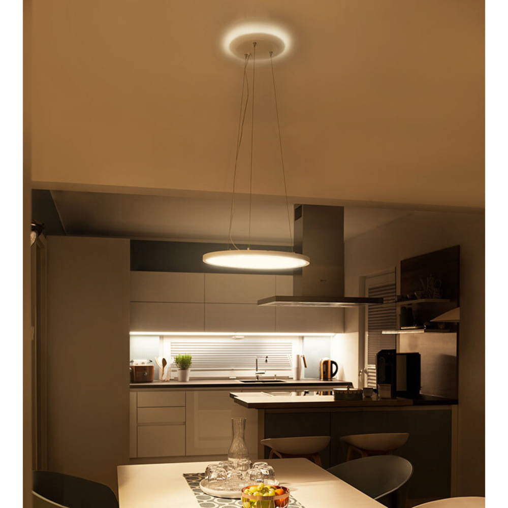 Müller Licht 22-W-LED-Deckenleuchte, rund, mit indirektem Licht, Farbtemperatur einstellbar