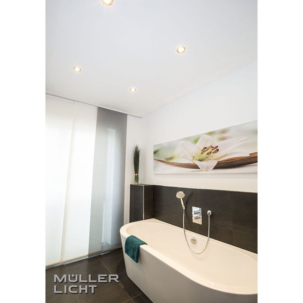Müller Licht 7-W-RGBW-Downlight mit Fernbedienung, IP44
