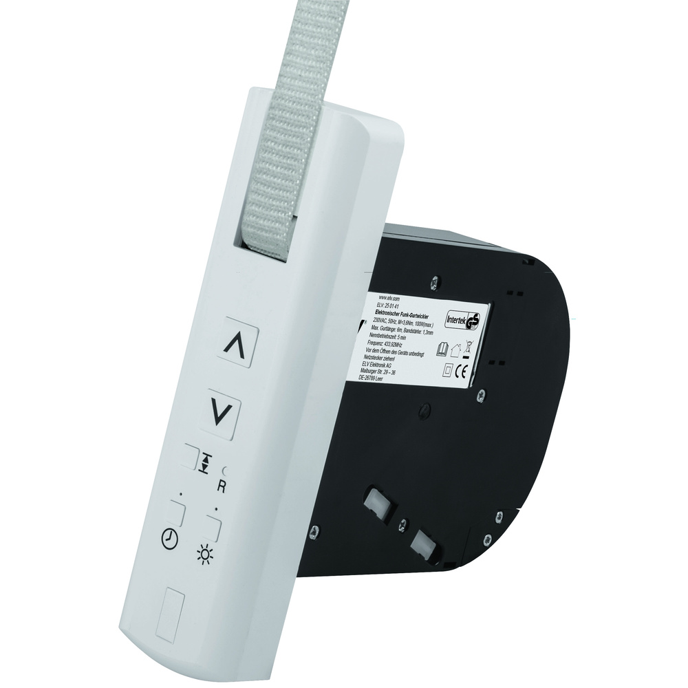 ELV Elektronischer Gurtwickler v2 mit Sonnensensor, fernbedienbar