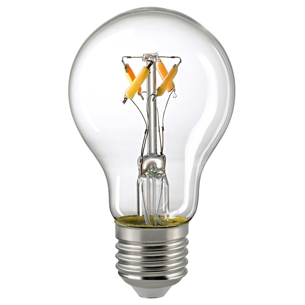 Civilight 6,5-W-Filament-LED-Lampe E27, dim to warm-Technologie